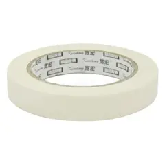 DALI - Cinta Masking Tape 18 mm x 40 m (Pack 6 Unidades) - Papel Crepé, Adhesión Limpia para Pintura y Rotulación