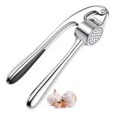 BELKRA - Triturador De Ajo Prensa Moledor Picador Cocina Acero