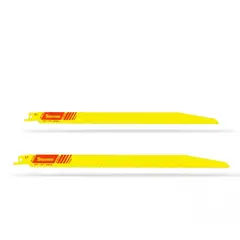 STARRET - Set 2 Sierras Sables Bimetal Madera 305 mm 6 TPI