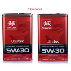 WOLVER - 5W30 Tarro 4 L. X 2 Unidades.