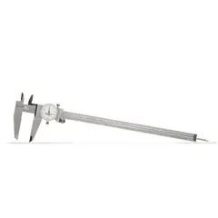 STARRET - Pie de Metro con Reloj en Pulgadas 6" Serie 1202