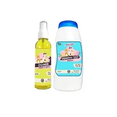 MASCOKITS - Kit Para Perro Shampoo Seco Colonia Maracuya-Coco