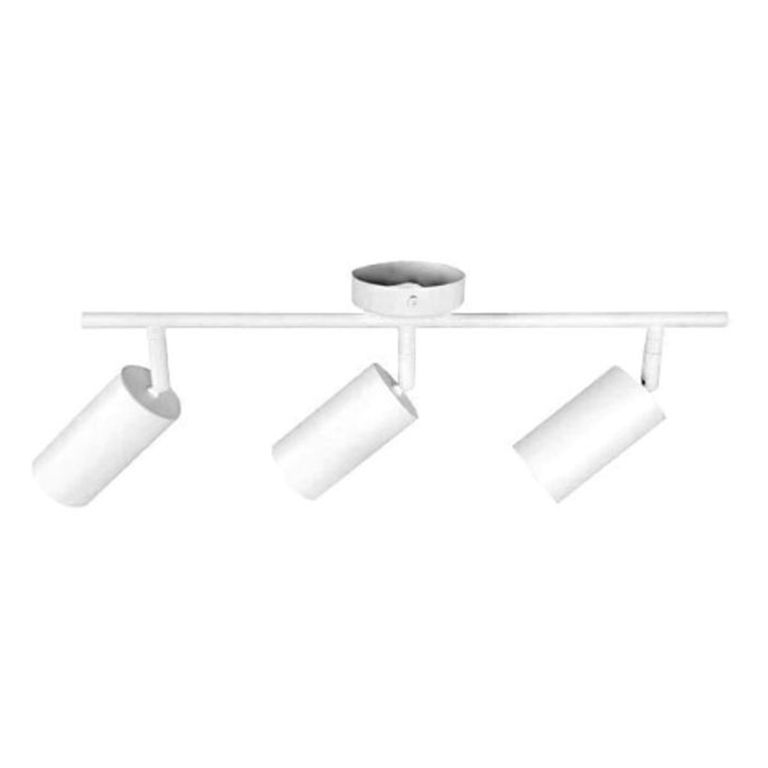 Aplique Móvil Blanco para 3 Ampolletas GU10 110-220V AC IP20