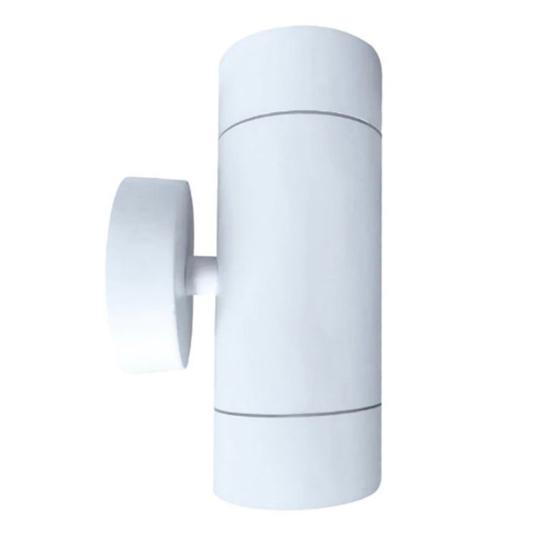 Aplique Exterior BIDIRECCIONAL para GU10 10x9x15cm 220Vacblanco
