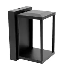 DEMASLED - Aplique de Muro Exterior LED 12W Blanco Neutro 4000K Negro