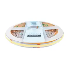 DEMASLED - Cinta LED COB 24V 11Wm Blanco Frip 1000lmm 480LEDsm 8mm 5m SEC