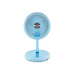 TECNOLAB - VENTILADOR PORTATIL RECARGABLE BLUE