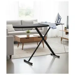 EKOL TACTICA MILITAR - Tabla De Planchar Premium Negra Mesa De Planchar Metal Resistente