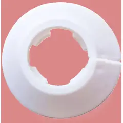 GENERICO - EMBELLECEDOR O CUBREFALLA PLASTICA BLANCA DE 20 MM (bolsa 10 unid)