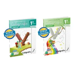 CALIGRAFIX - Pack Caligrafía Vertical 1°básico 1y2 Semestre