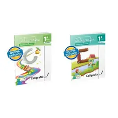 CALIGRAFIX - Pack Caligrafía Cuadrícula 1básico 1 Y 2 Semestre