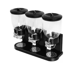 GENERICO - Dispensador Triple Cereal Granos Dulces Frutos Secos