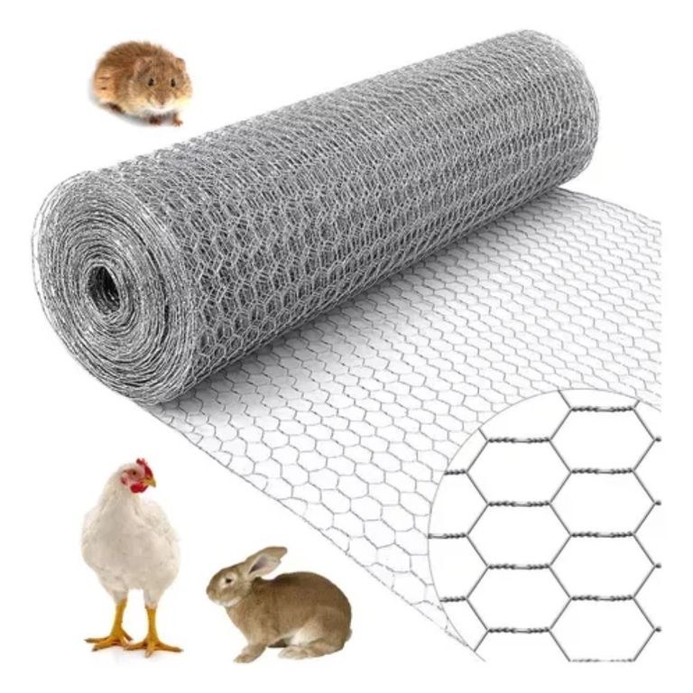 Malla Hexagonal Alambre Cercos 1,1 Pulgadas 100cm - 50mt