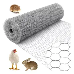 MUNDO MAGIA - Malla Hexagonal Alambre Cercos 1,1 Pulgadas 100cm - 50mt