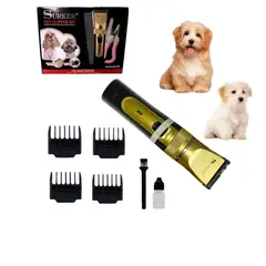 GENERICO - Kit Profesional de Cortapelos SURKER para Mascotas Aseo Completo en Casa USB