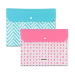 TORRE - Carpeta A4 Expandible 7 Divisiones Pastel Surtido