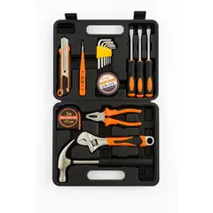 GENERICO - Set de Herramientas 16 Piezas con Maletín Portátil – Hogar y Reparaciones