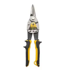 STANLEY - Tijera Hojalatera 10 Pulg. Profesional Corte Recto - Corta Lata tipo Aviador