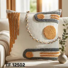 GENERICO - PACK / 2 FUNDAS PARA COJÍN TEJIDOS