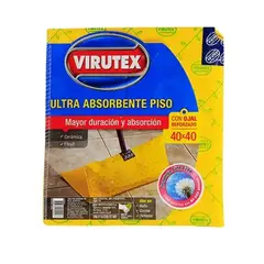 VIRUTEX - PACK X 4 TRAPERO ULTRA ABSORBENTE SIMPLE