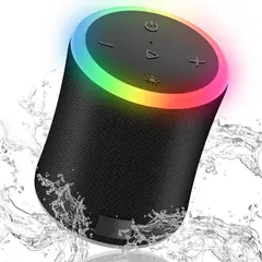 BLUEDREAMER - Parlante Bluetooth Portatil con Emparejamiento Estéreo PX7 RGB