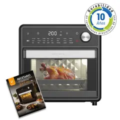 KITCHEN IT - Horno Freidora de Aire Full Edition 24 en 1 - 15L