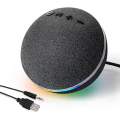 BLUEDREAMER - Parlante Gamer Bluetooth Con Rgb Luces Portátil Con 4 Modos