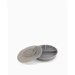 TWISTSHAKE - Plato Dividido 6+m Gris Pastel