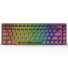 BLUEDREAMER - Teclado Mecánico Inalámbrico