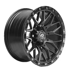GENERICO - Set 4 Llantas 17x8.5 6X114 Et20 WOLF MB-CR