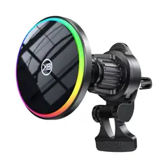 KBOD - Soporte Magnético Porta Celular de 15w N52 Para Autos H30 Negro
