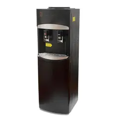 DALI - Dispensador de Agua Pedestal con Ventilador LB-88LD-C NegroPlateado Frío 1015°C Caliente 8590°C Compacto