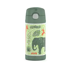THERMOS - BOTELLA HIDRATACION ACERO INOXIDABLE JUNGLE KINGDOM 355ML