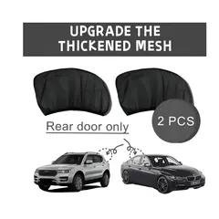 GENERICO - Parasol Ventanas Laterales Traseras Auto Set X2 70x30