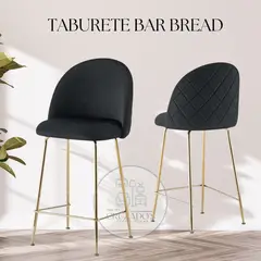 GENERICO - Taburete LUXURY FELPA 66cm