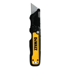 DEWALT - CUCHILLO CARTONERO PLEGABLE DE HOJAS FIJA DWHT10991 NEGRO