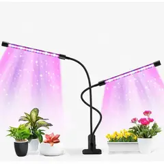 GENERICO - Lámpara de cultivo para plantas de interior de 40 leds