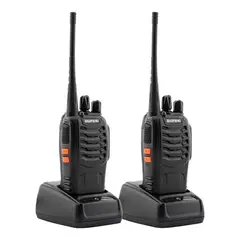 GENERICO - Dos Radio Transmisor Walkie Talkie Bf-888s Baofeng Woki Toki