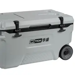 PWRFITNESS - Cooler Térmico Wotion 53L con Ruedas – Alta Duración