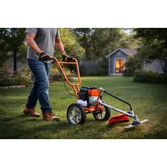 ERUX - Orilladora Desbrozadora Desmalezadora + Ruedas 3 En 1