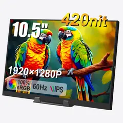 NSEOVS - Monitor Portátil Compacto 10.5" FHD 1080P