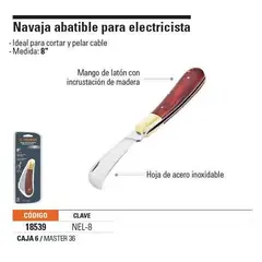 VICTORINOX - CORTAPLUMAS ELECTRICISTA TIPO CORVO TRUPER