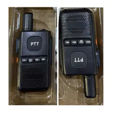GENERICO - PACK X2 Radio Transmisor y Accesorios Walkie Tolkie PPT
