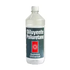 QUIMICA UNIVERSAL - Diluyente Poliuretano Botella 1 Litro