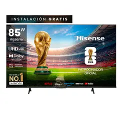 HISENSE - LED 85 85A6NV 4K Smart TV