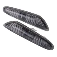 GENERICO - Par Intermitentes Luces Laterales Compatible con Bmw E90 E91 E93 2006-2011