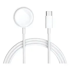GENERICO - Cargador Para Apple Watch Magnético Usb C Series 10976se Accesorios Apple Watch Tipo C Blanco