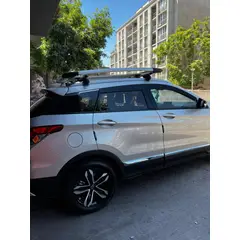 GENERICO - Bota Aguas de Acrílico 2mm plano Negro a Medida para Suv Baic X55 2018 a 2021