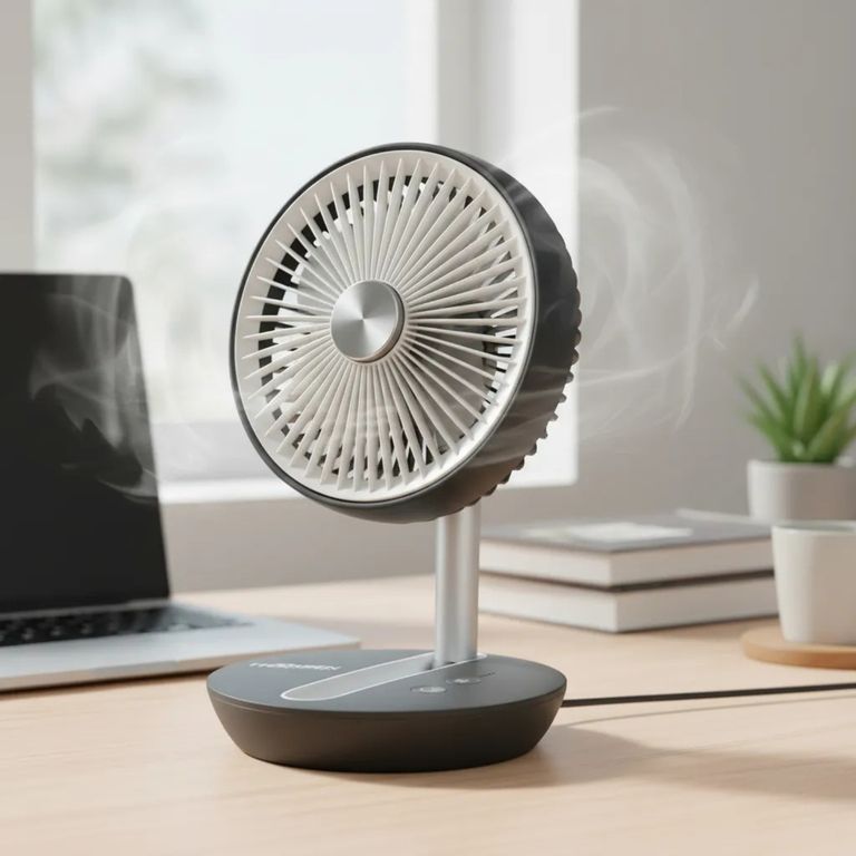 Ventilador Escritorio Silencioso 4velocidades Thor Flex Ifan