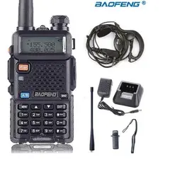 BAOFENG - Radio Walkie Talkie Digital Uv-5r Triband Vhfuhffm